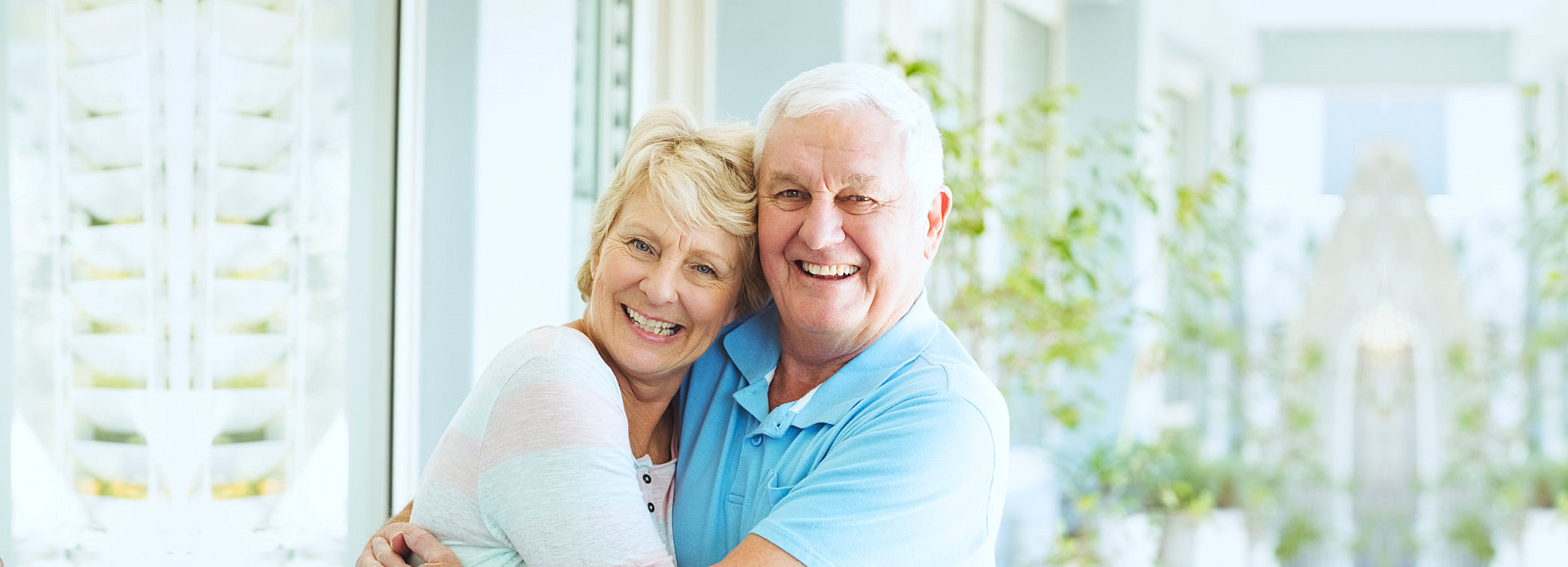 smiling couple