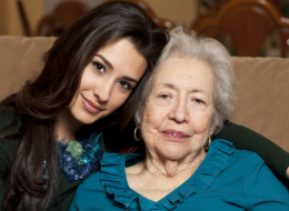 caretaker and her patient